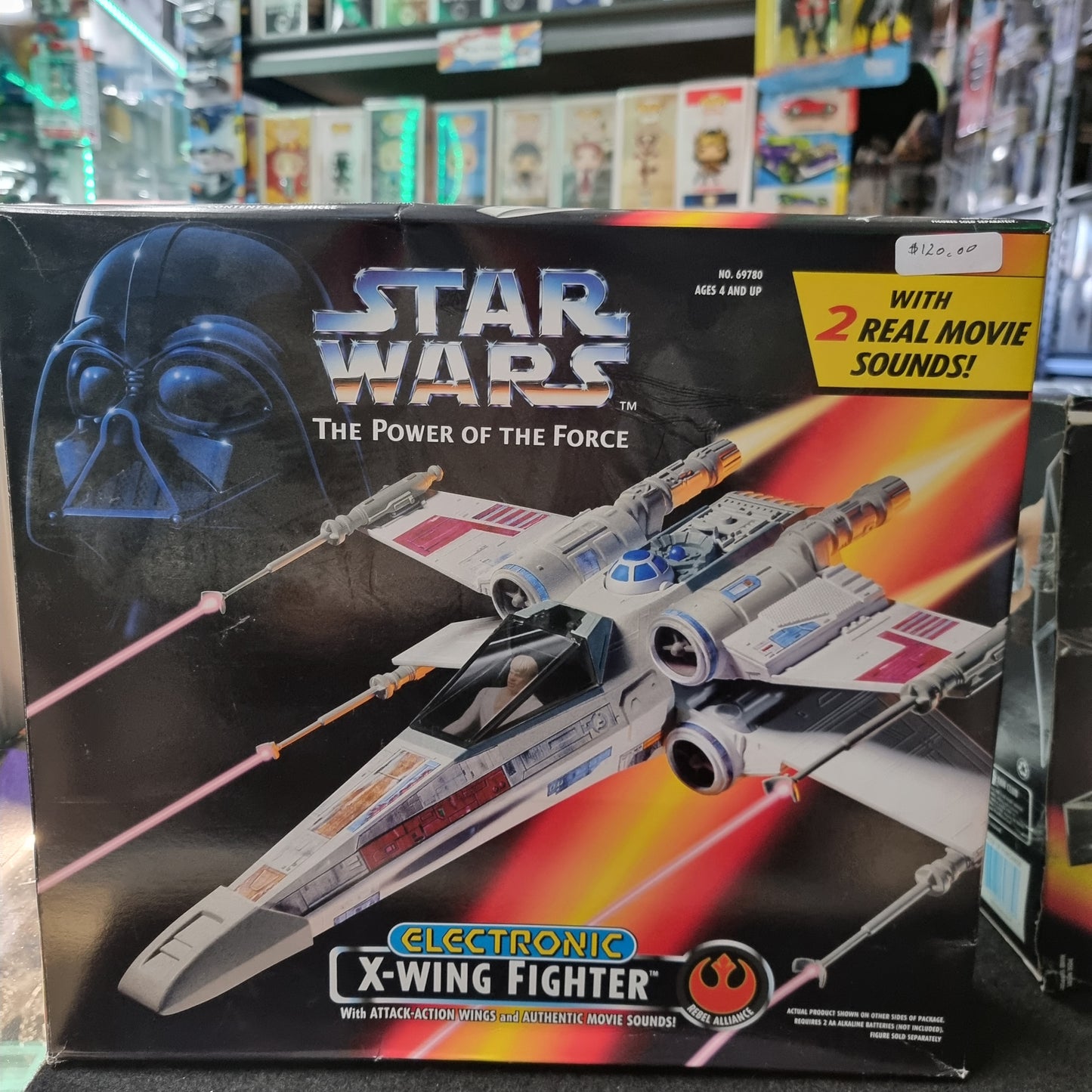 Star Wars Power of the Force X-Wing Fighter with Original Box