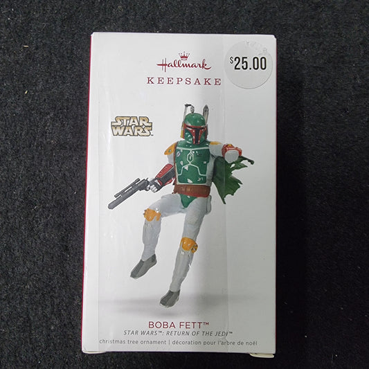 Hallmark Keepsake BOBA FETT 2018 ORNAMENT Star Wars Return Of The Jedi