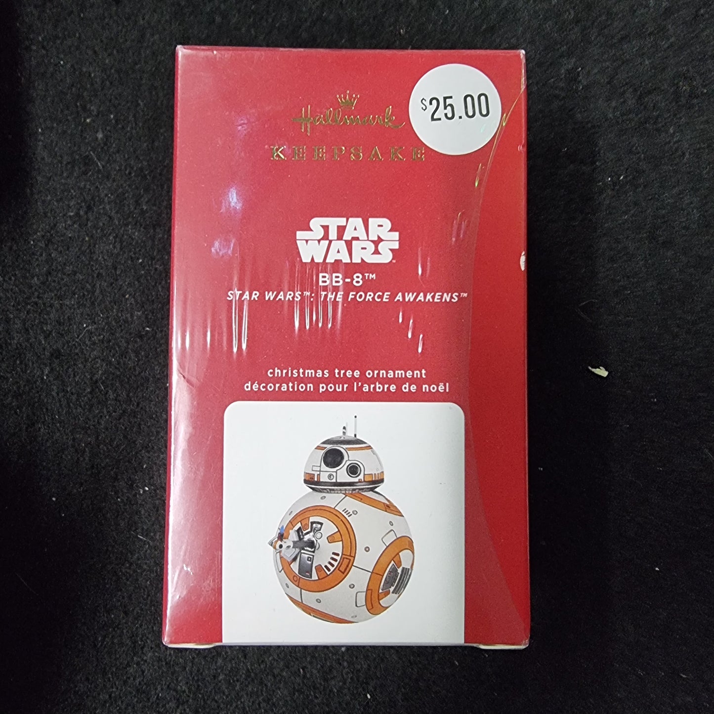 Hallmark Star Wars:The Force Awakens BB-8 Magic w/ Sound ornament dated 2020