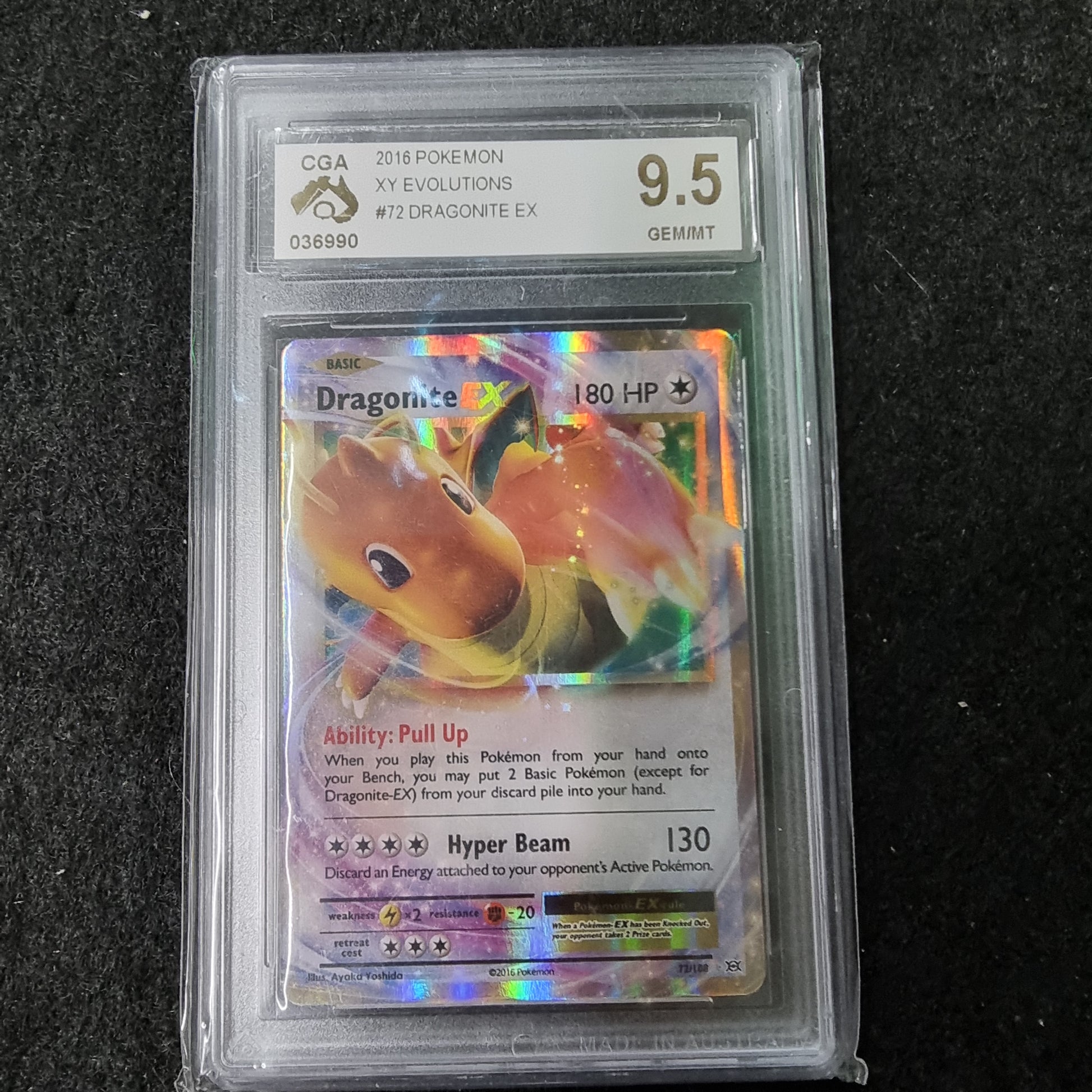 Pokemon Card Pokemon Dragonite-EX Holo Card - XY Evolutions 72/108, Holo Rare Ex Pokemon Card Pokemon Dragonite-EX Holo Card - XY Evolutions 72/108, Holo Rare Ex