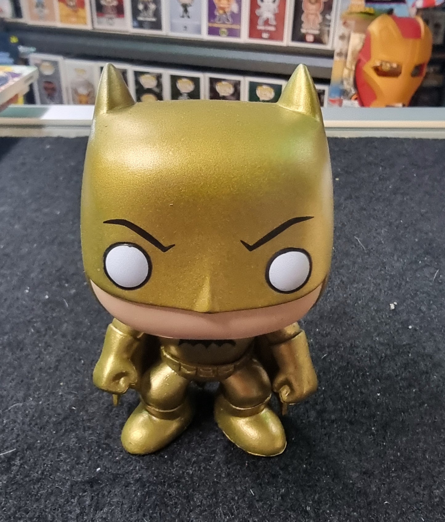 FUNKO POP  DC SUPER HEROES GOLDEN MIDAS BATMAN #163 (NO BOX)
