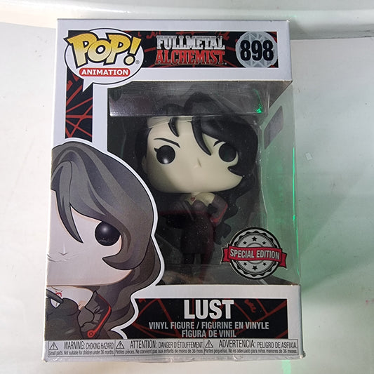 FUNKO POP FULLMETAL ALCHEMIST LUST #898 Captain Comics and Collectables Pty Ltd