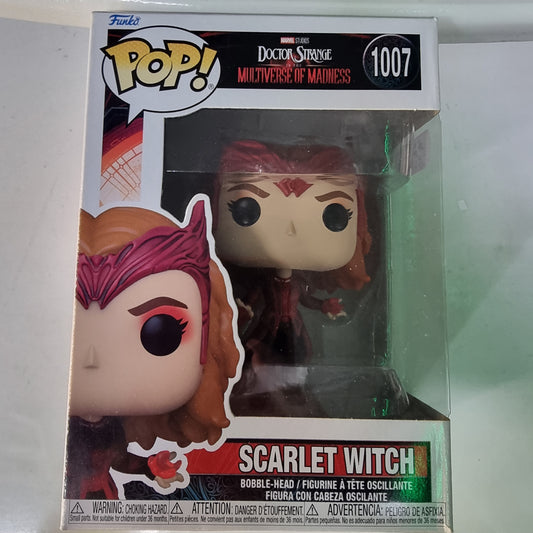 FUNKO POP MARVEL STUDIOS DOCTOR STRANGE MULTIVERSE OF MADNESS SCARLET WITCH #1007 Captain Comics and Collectables Pty Ltd