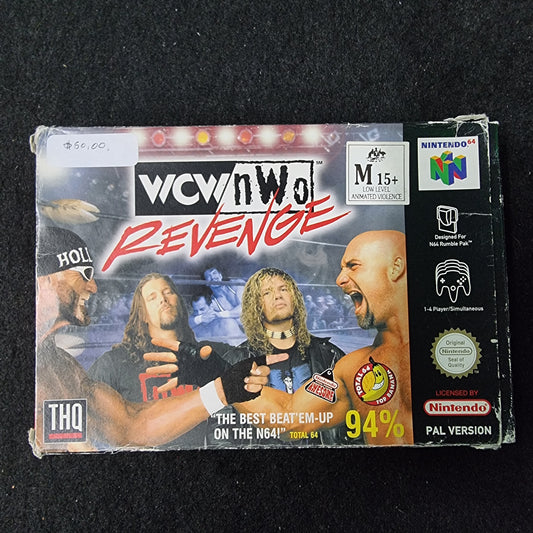 NINTENDO 64 WCW N WO REVENGE