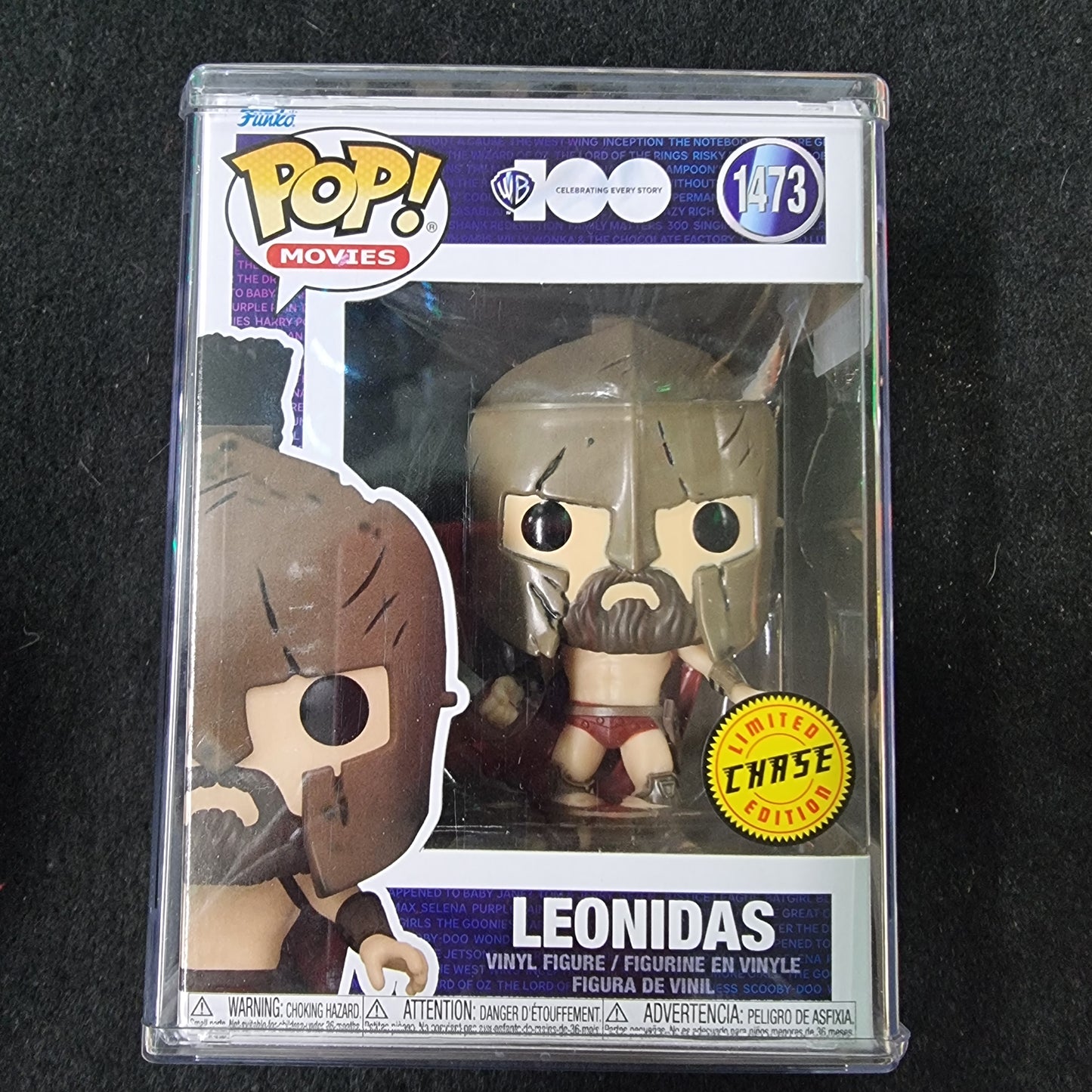 FUNKO POP WB 100 CELEBRATING EVERY STORY LEONIDAS CHASE LIMITED EDITION #1473