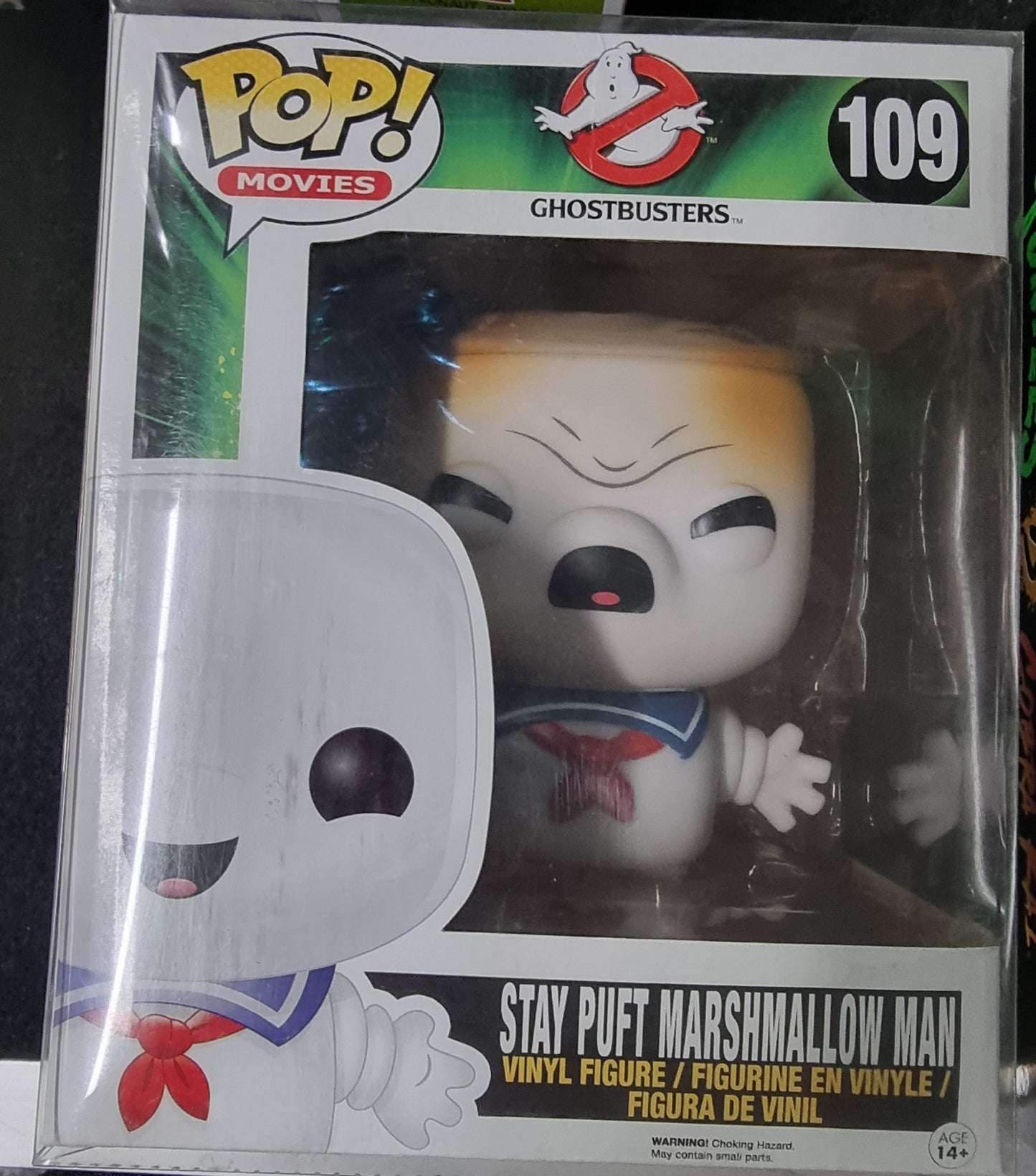FUNKO POP GHOSTBUSTERS STAY PUFT MARSHMELLOW MAN #109