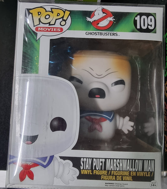 FUNKO POP GHOSTBUSTERS STAY PUFT MARSHMELLOW MAN #109