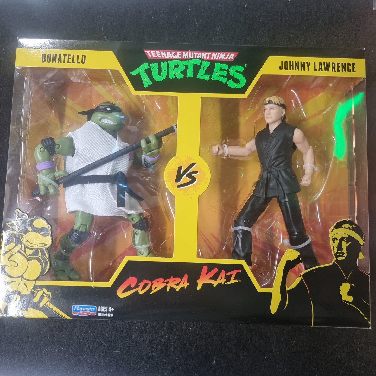 TEENAGE MUTANT NINJA TURTLES VS COBRA KAI - DONATELLO VS JOHNNY LAWRENCE