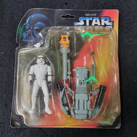 Star Wars Deluxe Crowd Control Stormtrooper Flight action Thruster Pack