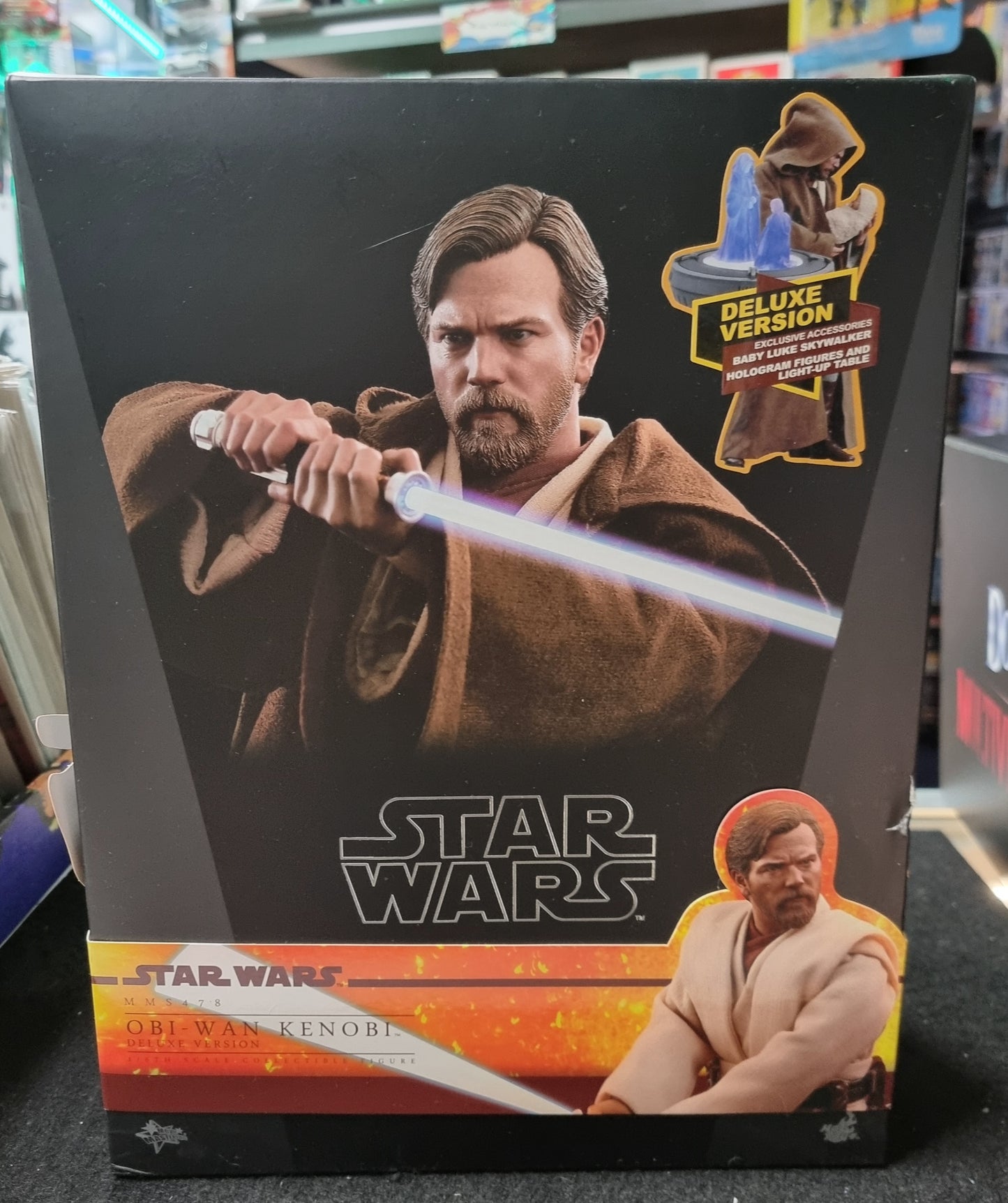 STAR WARS OBI WAN KENOBI DELUXE VERSION HOT TOYS