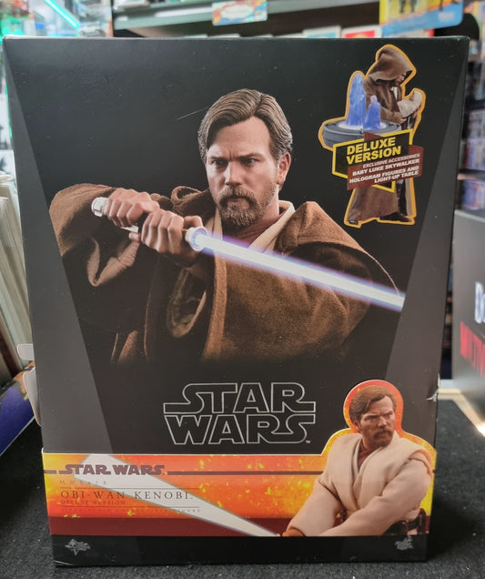 STAR WARS OBI WAN KENOBI DELUXE VERSION HOT TOYS