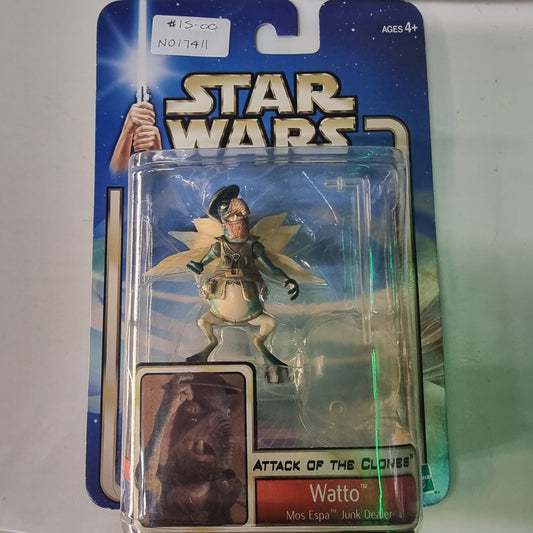 Star Wars Attack of the Clones Watto Mos Espa Junk Dealer Action Figure