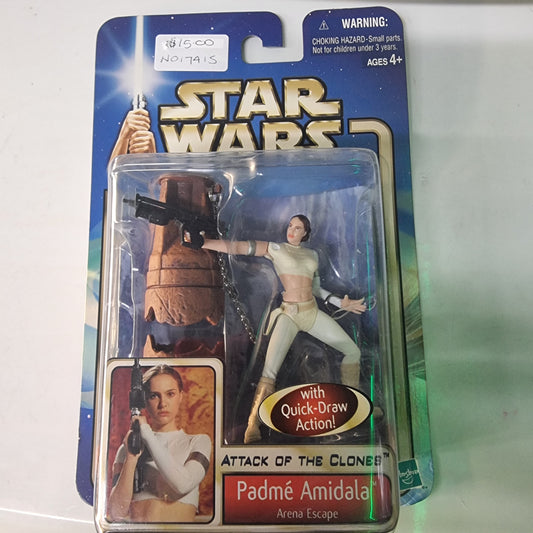 Star Wars Attack of the Clones Padme Amidala Arena Escape 3.75 Action Figure