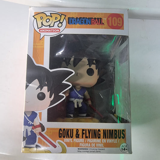 FUNKO POP DRAGON BALL Z GOKU & FLYING NIMBUS #109