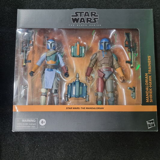 STAR WARS THE BLACK SERIES THE MANDALORIAN 2 PACK