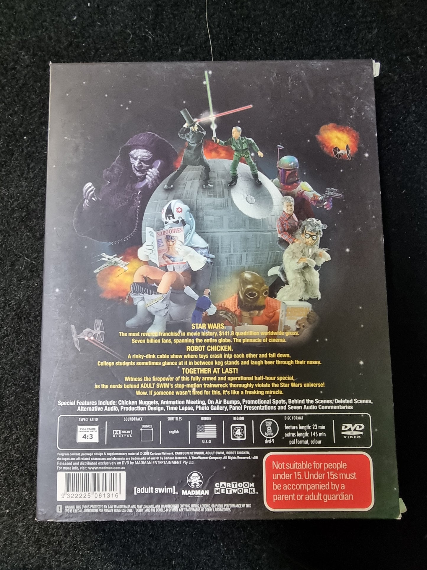 Robot Chicken-Star Wars (DVD, 2007)