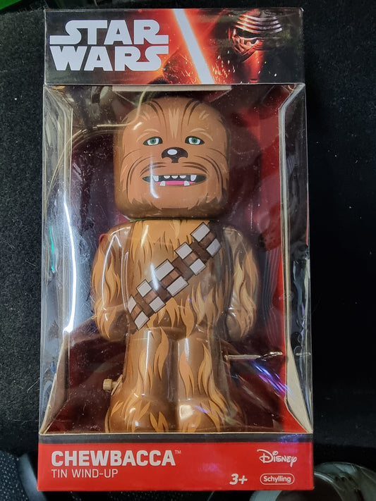 STAR WARS CHEWBACCA TIN WIND-UP Captain Comics and Collectables Pty Ltd