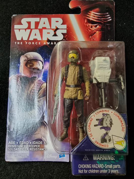 STAR WARS THE FORCE AWAKENS RESISTANCE TROOPER FIGURE