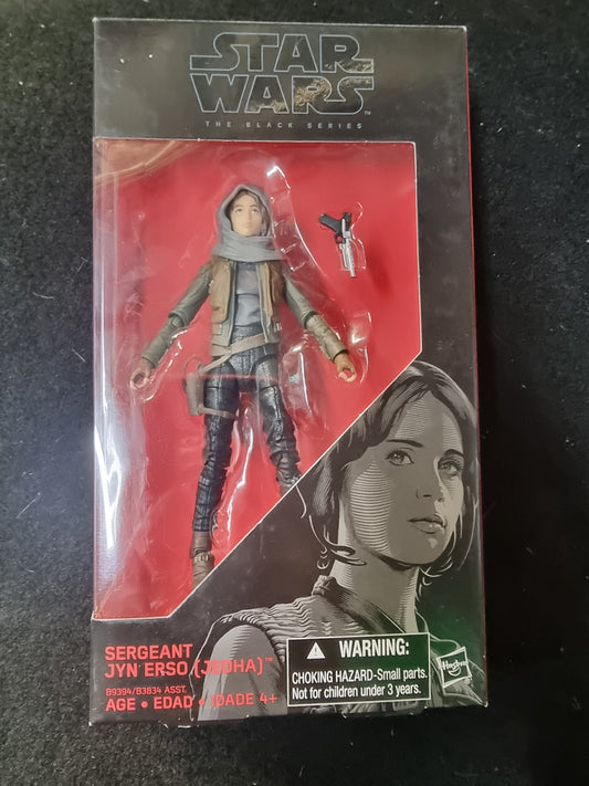 STAR WARS THE BLACK SERIES SERGEANT JYN ERSO (JEDHA)