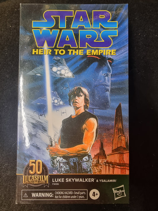STAR WARS THE BLACK SERIES LUKE SKYWALKER & YSALAMIRI HEIR TO THE EMPIRE