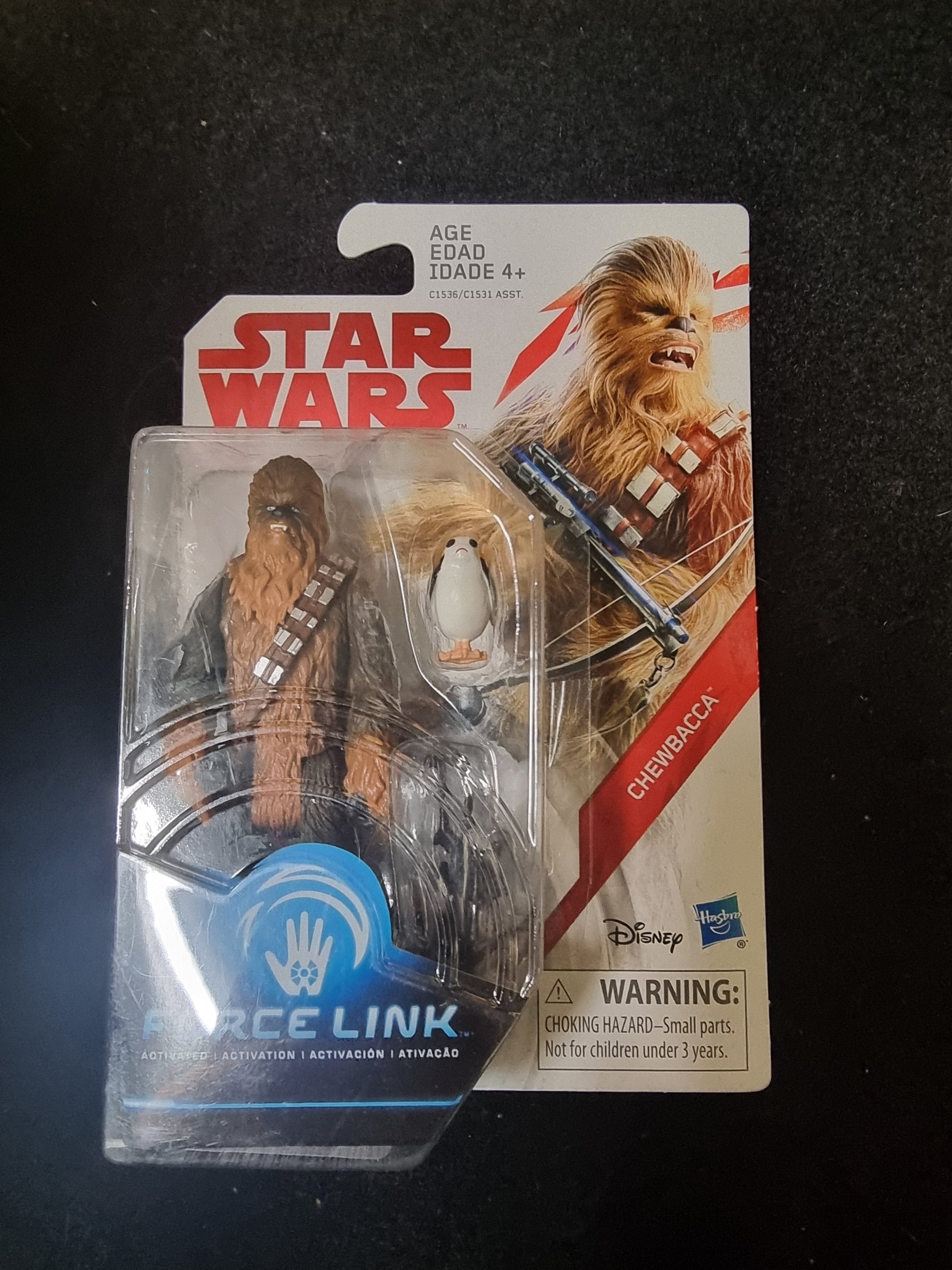 STAR WARS FORCE LINK CHEWBACCA FIGURE Captain Comics and Collectables Pty Ltd