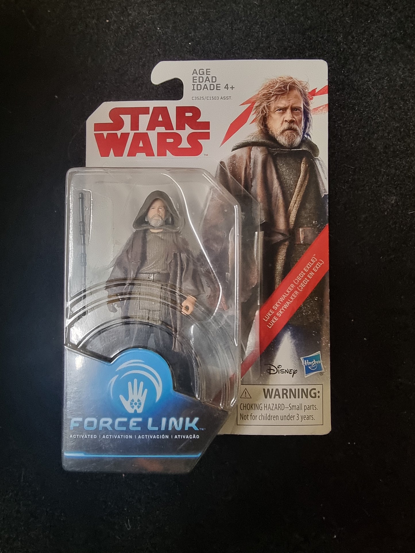 STAR WARS FORCE LINK LUKE SKYWALER (JEDI EXILE) FIGURE