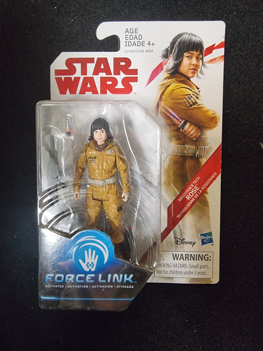 STAR WARS FORCE LINK RESISTANCE TECH ROSE FIGURE