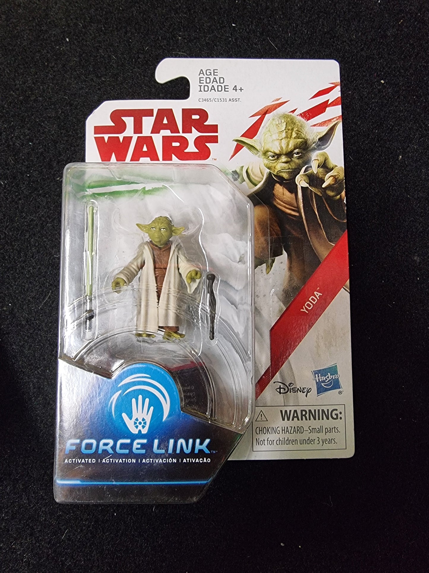 STAR WARS FORCE LINK YODA FIGURE Captain Comics and Collectables Pty Ltd