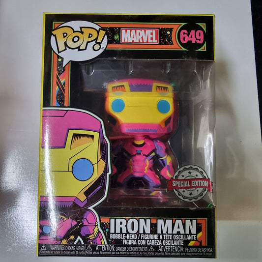 FUNKO POP MARVEL IRON MAN #649 SPECIAL EDITION Captain Comics and Collectables Pty Ltd
