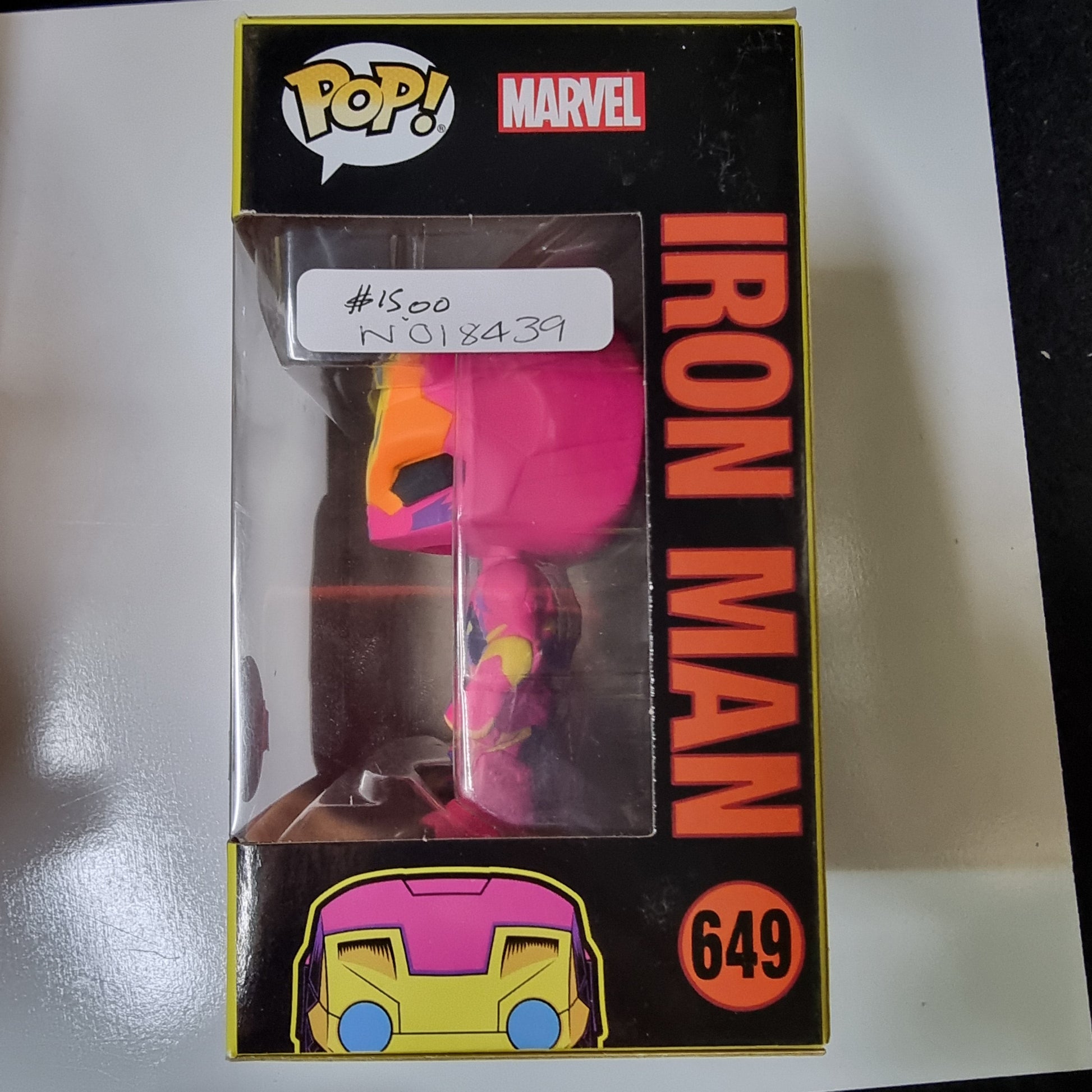 FUNKO POP MARVEL IRON MAN #649 SPECIAL EDITION Captain Comics and Collectables Pty Ltd