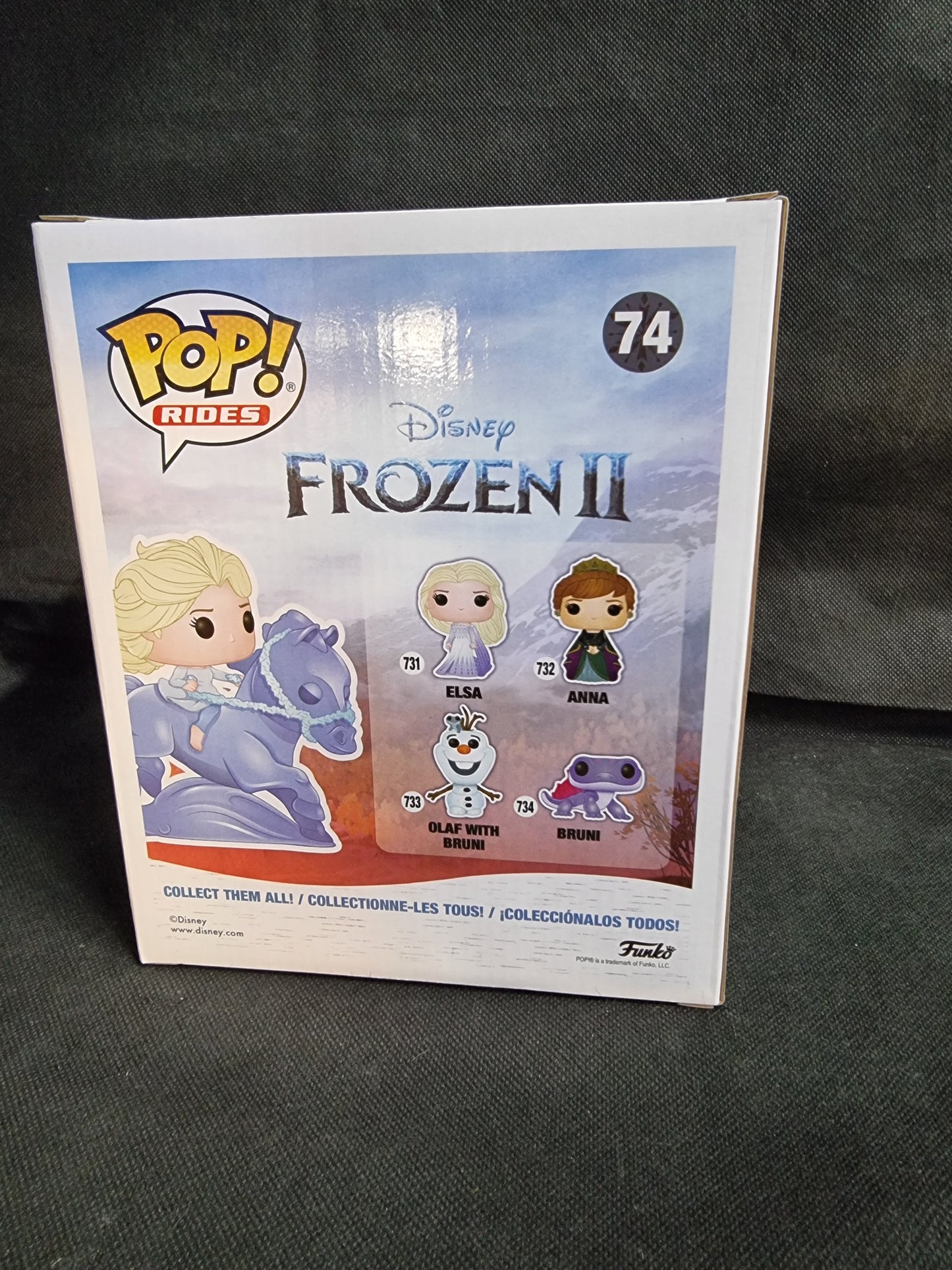 Funko Pop! Rides: Disney - Elsa Riding Nokk (6 inch) #74