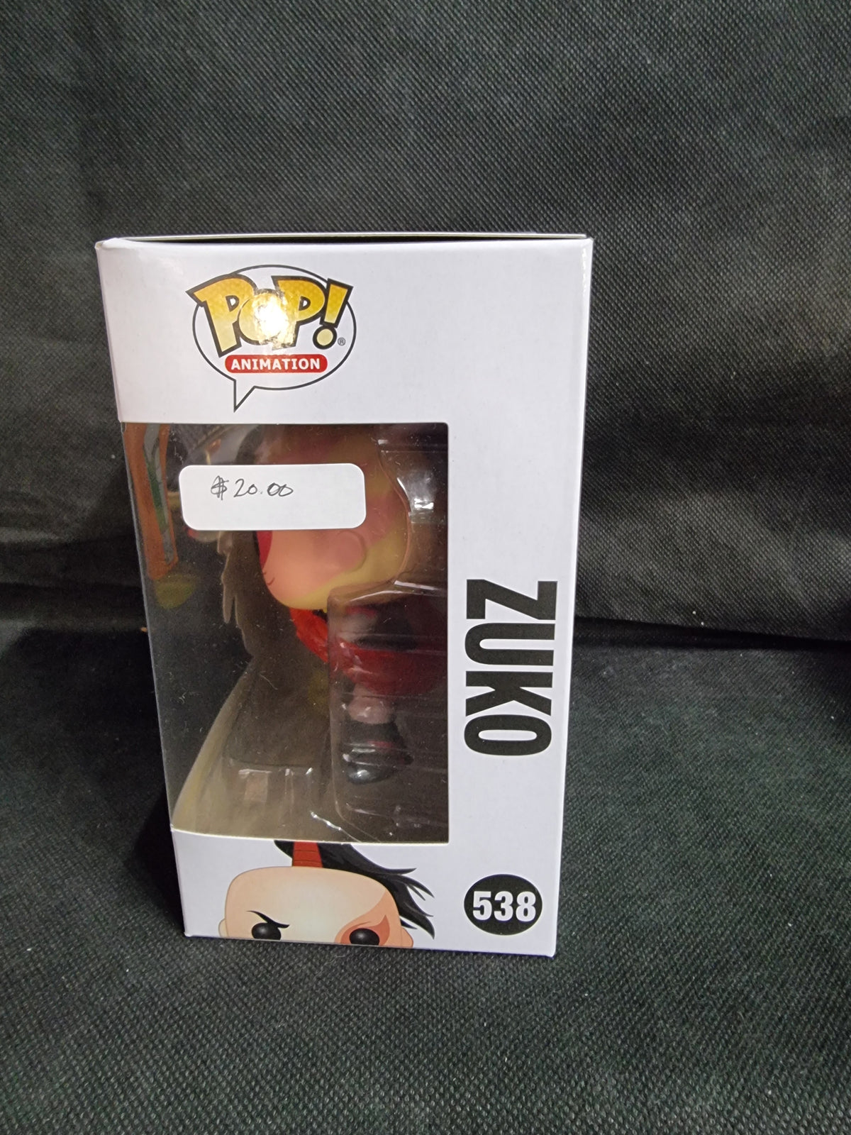 FUNKO POP AVATAR THE LAST AIR BENDER ZUKO #538