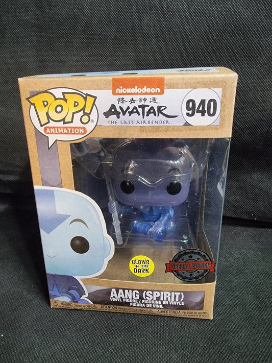 FUNKO POP AVATAR THE LAST AIR BENDER AANG (SPIRT) SPECIAL EDITION #940