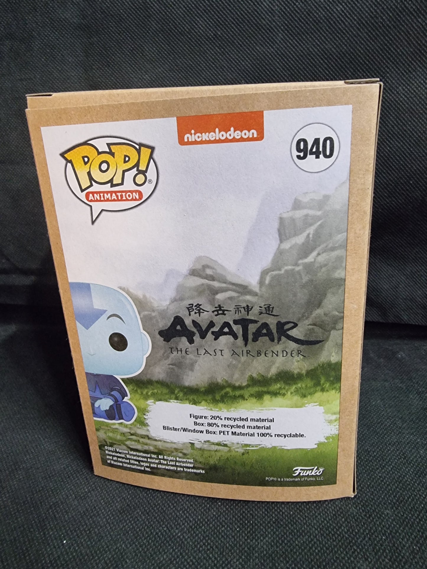 FUNKO POP AVATAR THE LAST AIR BENDER AANG (SPIRT) SPECIAL EDITION #940