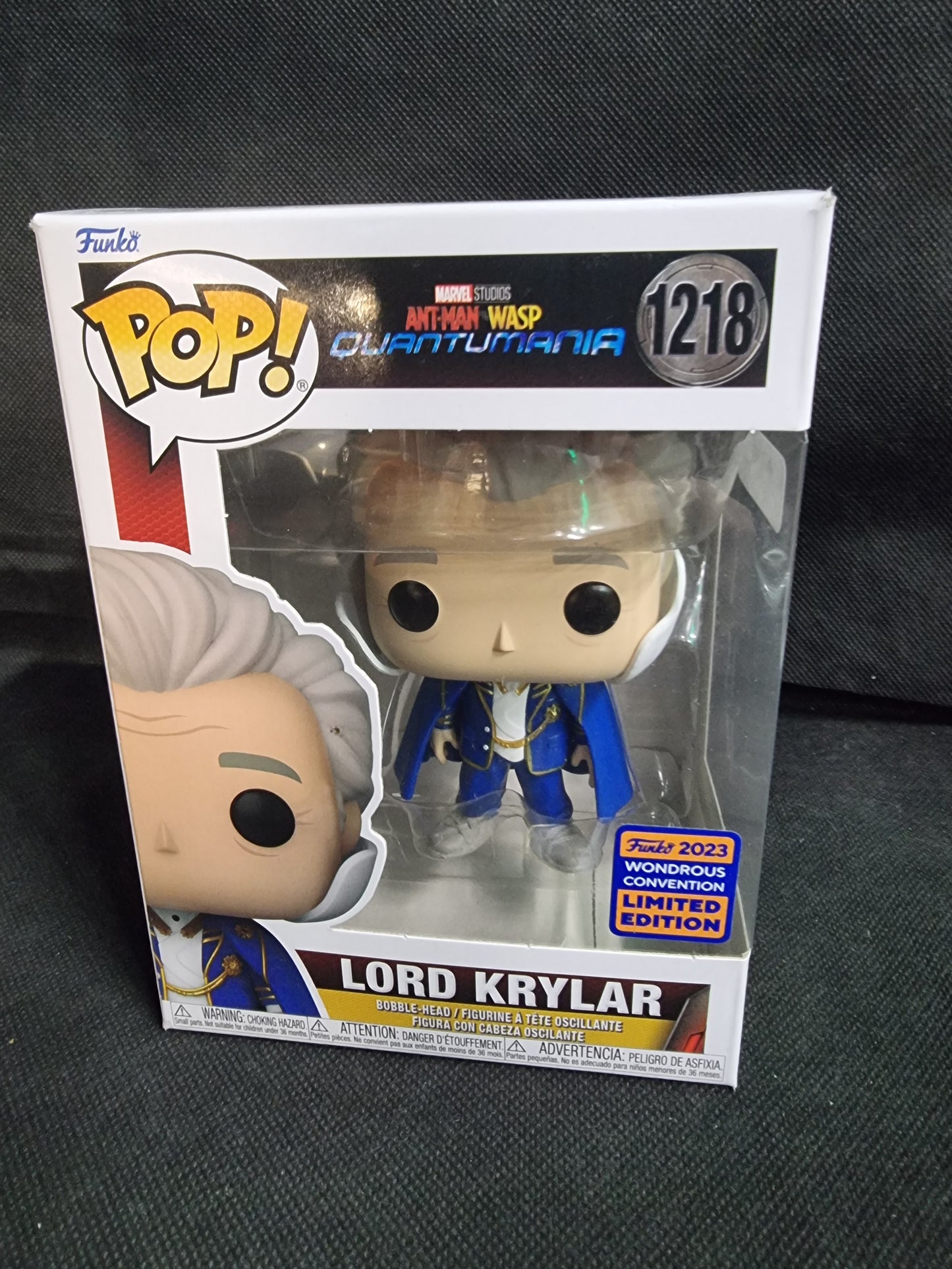 FUNKO POP ANT-MAN WASP LORD KRYLAR LIMITED EDITION #1218