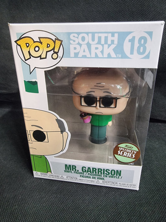 FUNKO POP SOUTH PARK MR.GARRISON #18 SPECIALITY SERIES