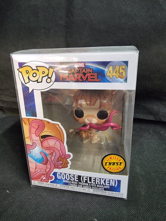 FUNKO MARVEL CAPTAIN MARVEL GOOSE (FLERKEN) LIMITED CHASE EDITION #445