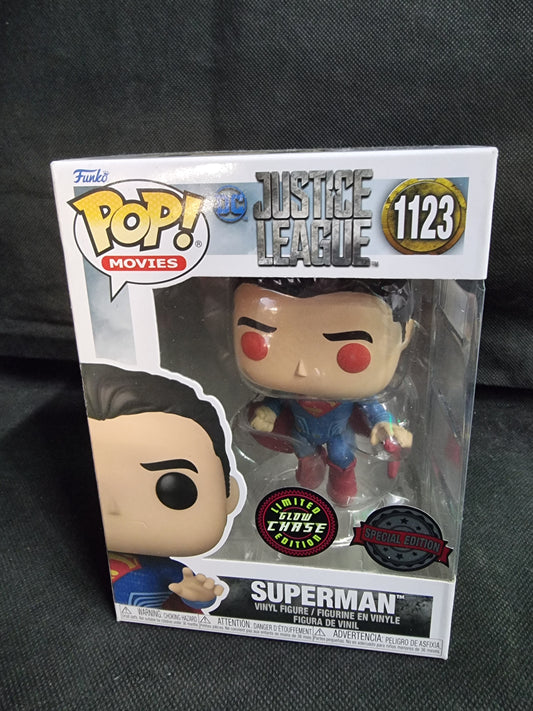 FUNKO DC JUSTICE LEAGUE SUPERMAN SPECIAL EDITION CHASE #1123