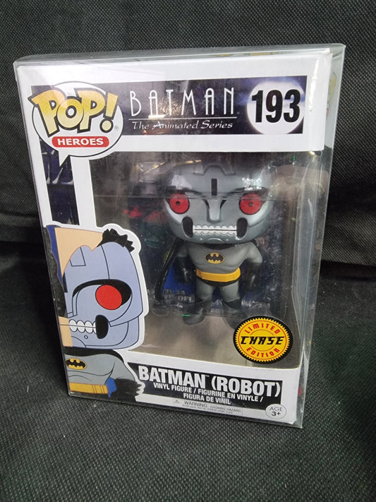FUNKO POP BATMAN THE ANIMATED SERIES BATMAN (ROBOT) LIMITED CHASE #193