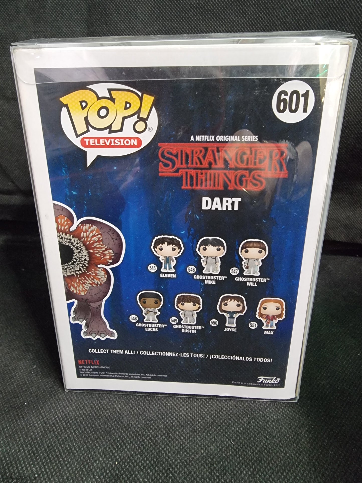 FUNKO POP STRANGER THING DART LIMITED CHASE EDITION # 601