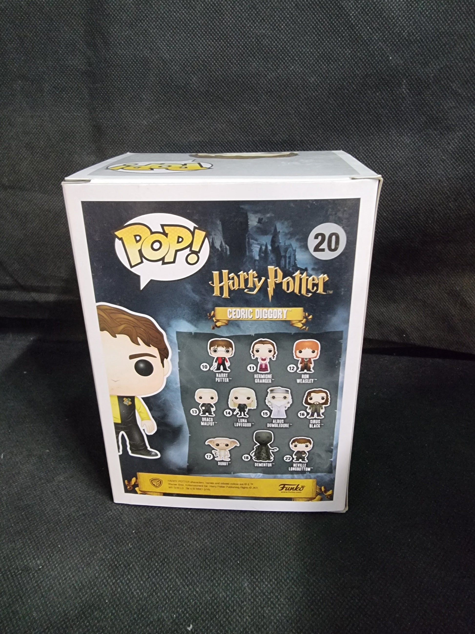 FUNKO POP HARRY POTTER CEDRIC DIGGORY #20 Captain Comics and Collectables Pty Ltd