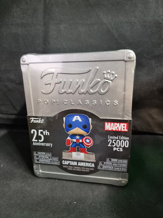 FUNKO MARVEL 25TH ANNIVERSARY LIMITED EDITION 25000 PCS CAPTAIN AMERICA