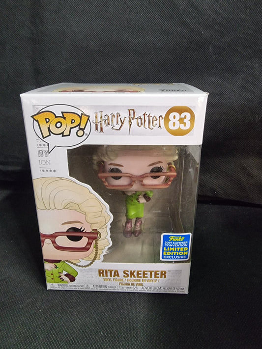 FUNKO POP HARRY POTTER RITA SKEETER LIMITED EDITION #83 Captain Comics and Collectables Pty Ltd
