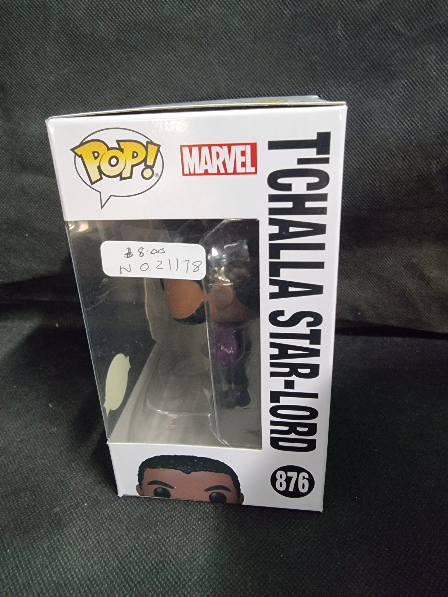 FUNKO POP MARVEL STUDIOS WHAT IF...? T'CHALLA STAR-LORD #876 SPECIAL EDITION