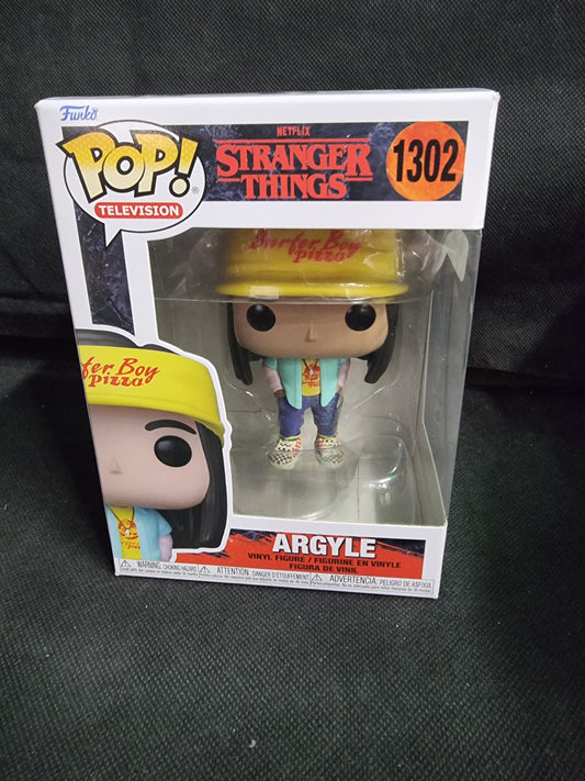 FUNKO POP STRANGER THINGS ARGYLE #1302