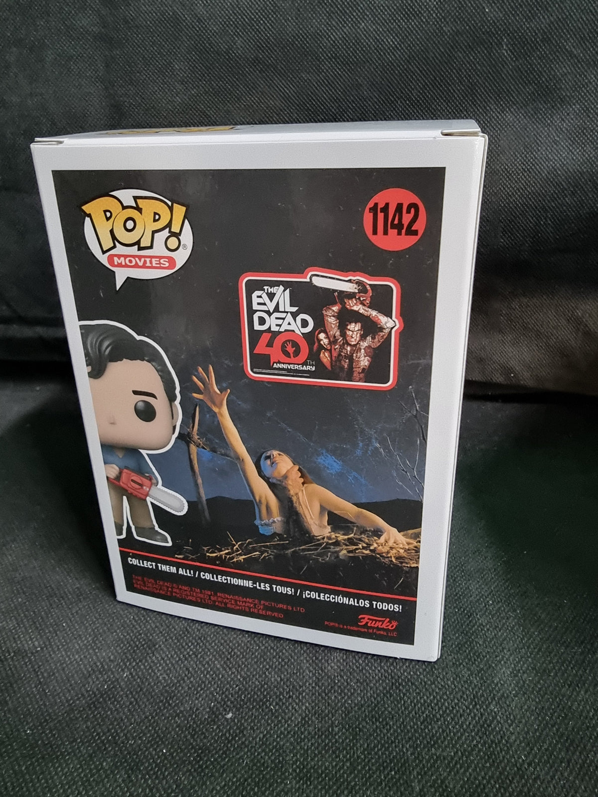 FUNKO POP EVIL DEAD 40 ANNIVERSARY ASH #1142 Captain Comics and Collectables Pty Ltd