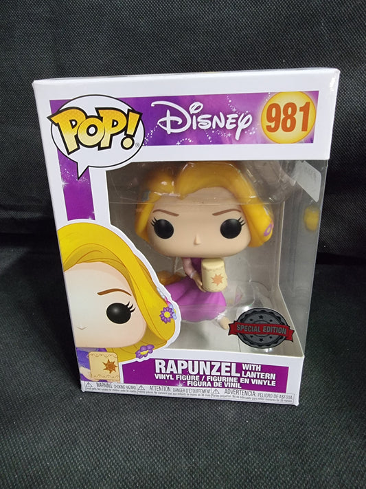 FUNKO POP DISNEY RAPUNZEL WITH LANTERN SPECIAL EDITION #981