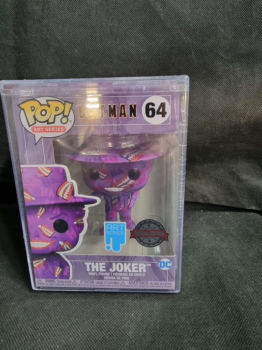 FUNKO POP BATMAN THE JOKER ART SERIES SPECIAL EDITION #64