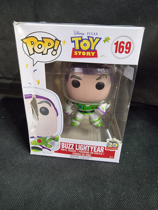 FUNKO POP DISNEY PIXAR TOY STORY BUZZ LIGHTYEAR #169 (DAMAGED BOX)