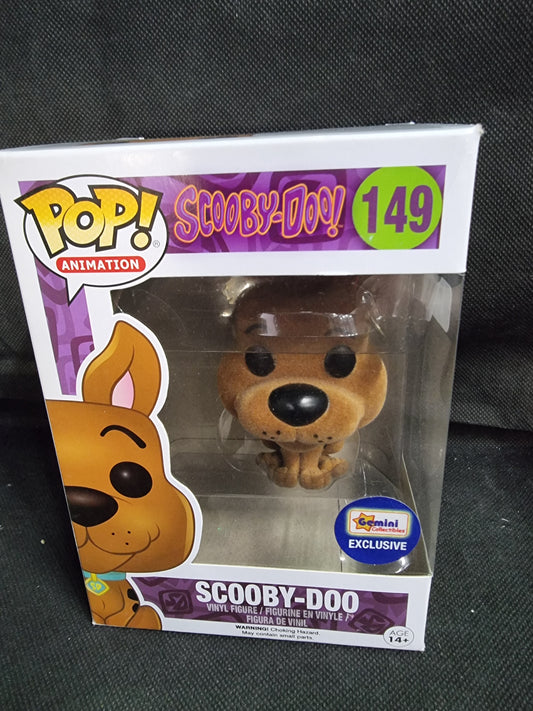 FUNKO POP SCOOBY DOO! #149 EXCLUSIVE  FLOCKED